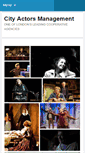 Mobile Screenshot of cityactors.co.uk